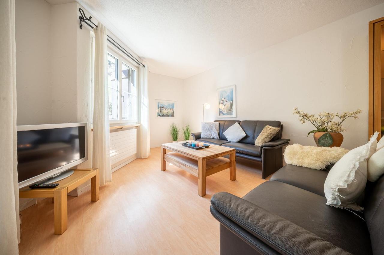 3202 Wunderschoene, Frisch Renovierte Wohnung Mit Viel Charme Und Moderner Optik Vulpera Exteriör bild